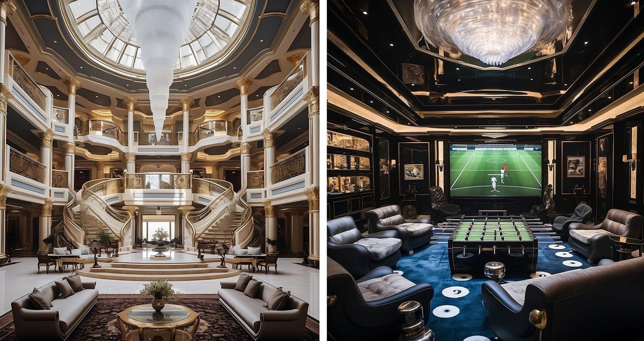concept house Arabia Saudita Cristiano Ronaldo